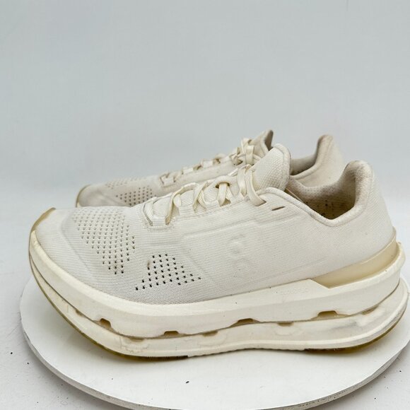On Cloudrise Cyclon Swiss Engineering Women Size 8.5 White Running Shoes - Picture 1 of 11